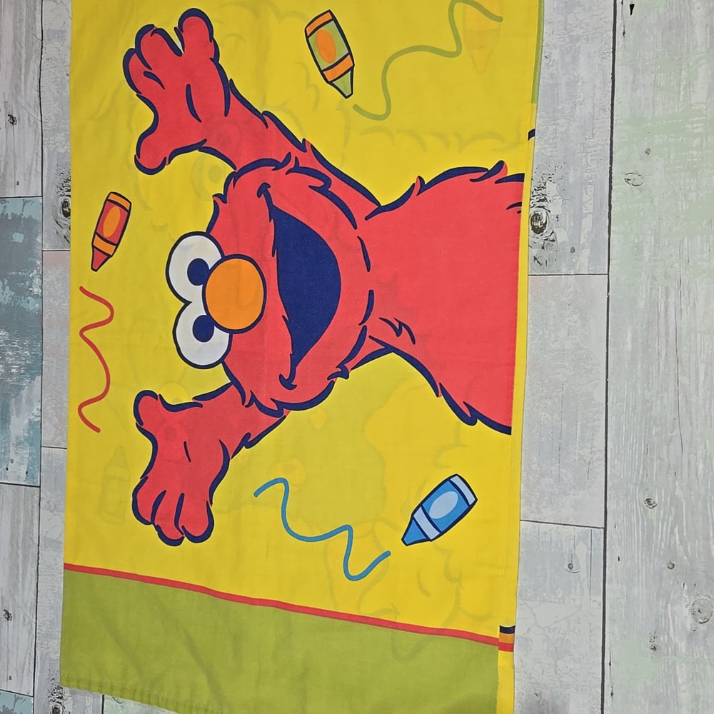 Elmo Big Bird Cookie Monster 3 Pillowcase Lot - Picture 3 of 8